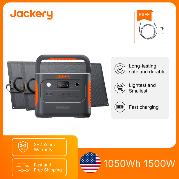 Solar Powered Charger - Портативная электростанция Jackery E1000AC с емкостью