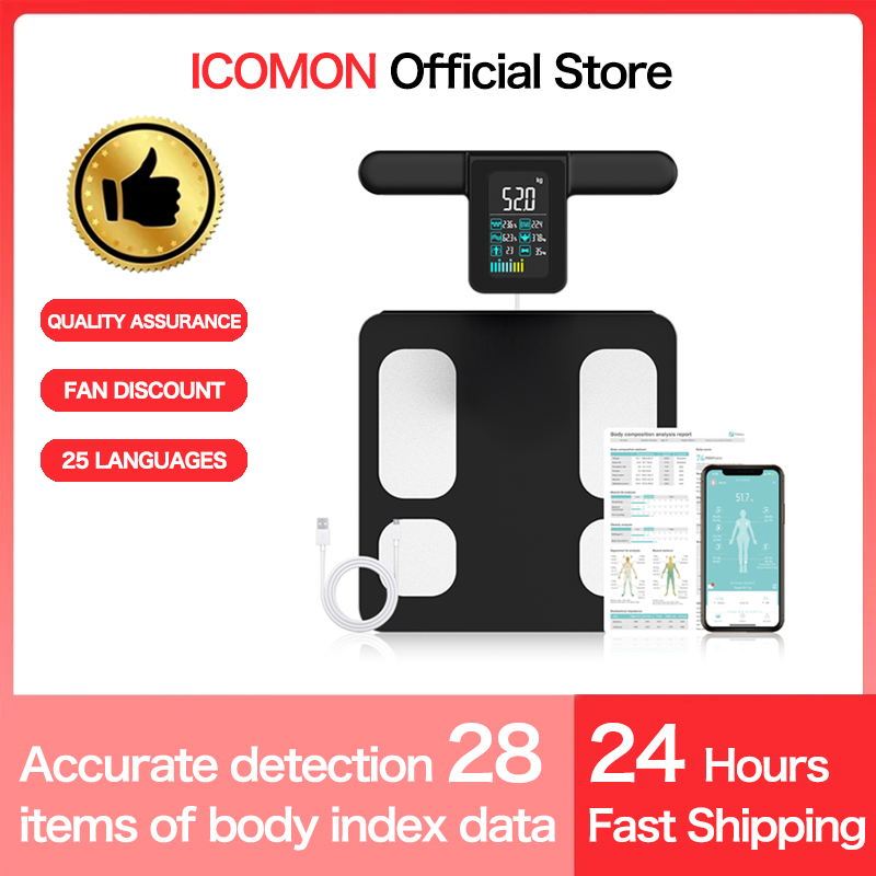 Body Fat Scale Smart - Умные 8-электродные весы веса тела Новые