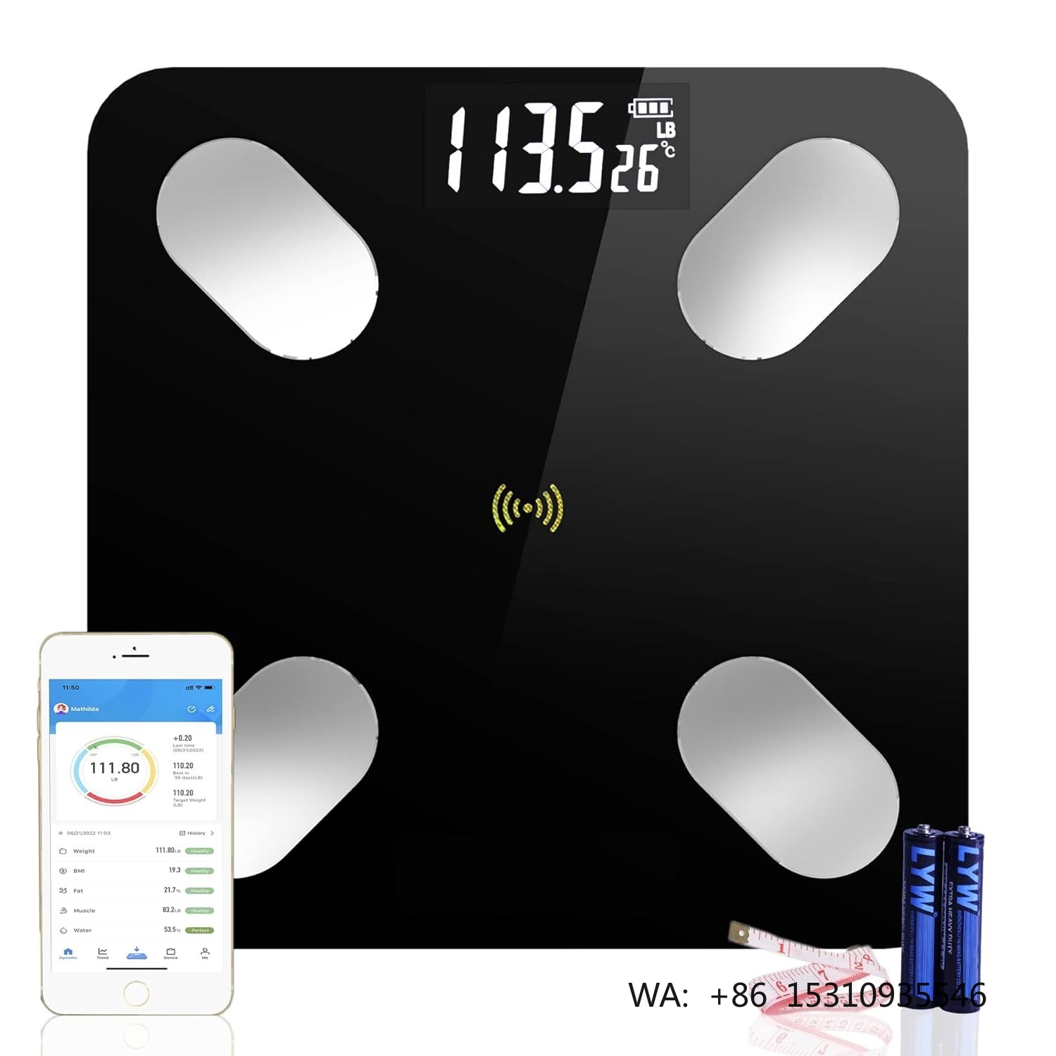 Body Fat Scale Smart - ГОРЯЧАЯ РАСПРОДАЖА: Умные цифровые весы для