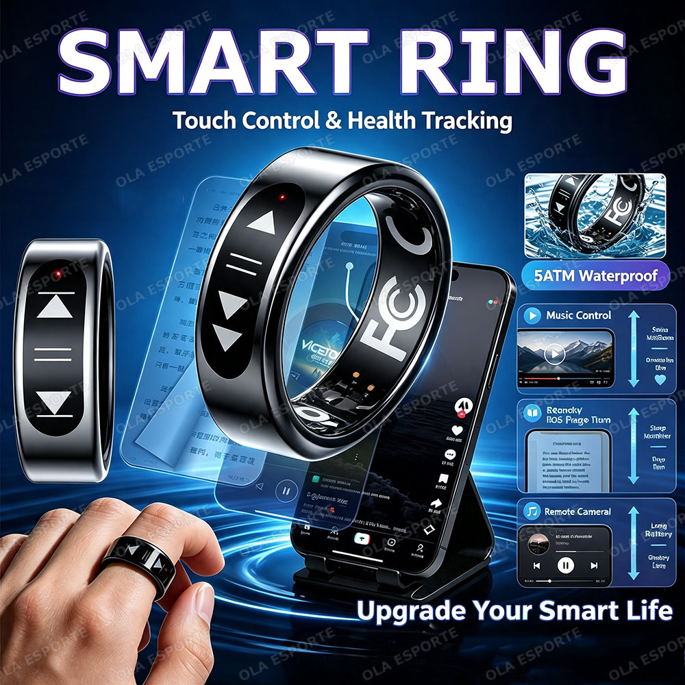Smart Ring Health - Новое умное кольцо с сенсорным управлением