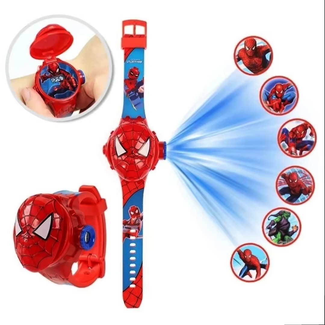 Elsa Gadget - Новые детские часы с 3D-проекцией Человека-паука