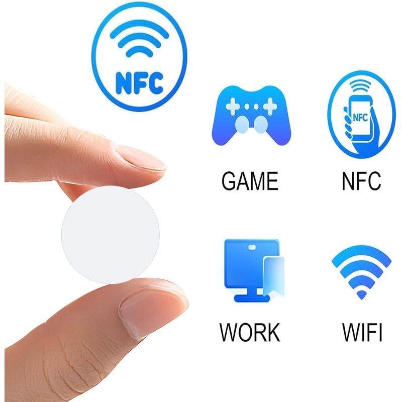 Самоклеящиеся NFC-метки NTAG21 – обзор и цена Nfc Tag Programmable