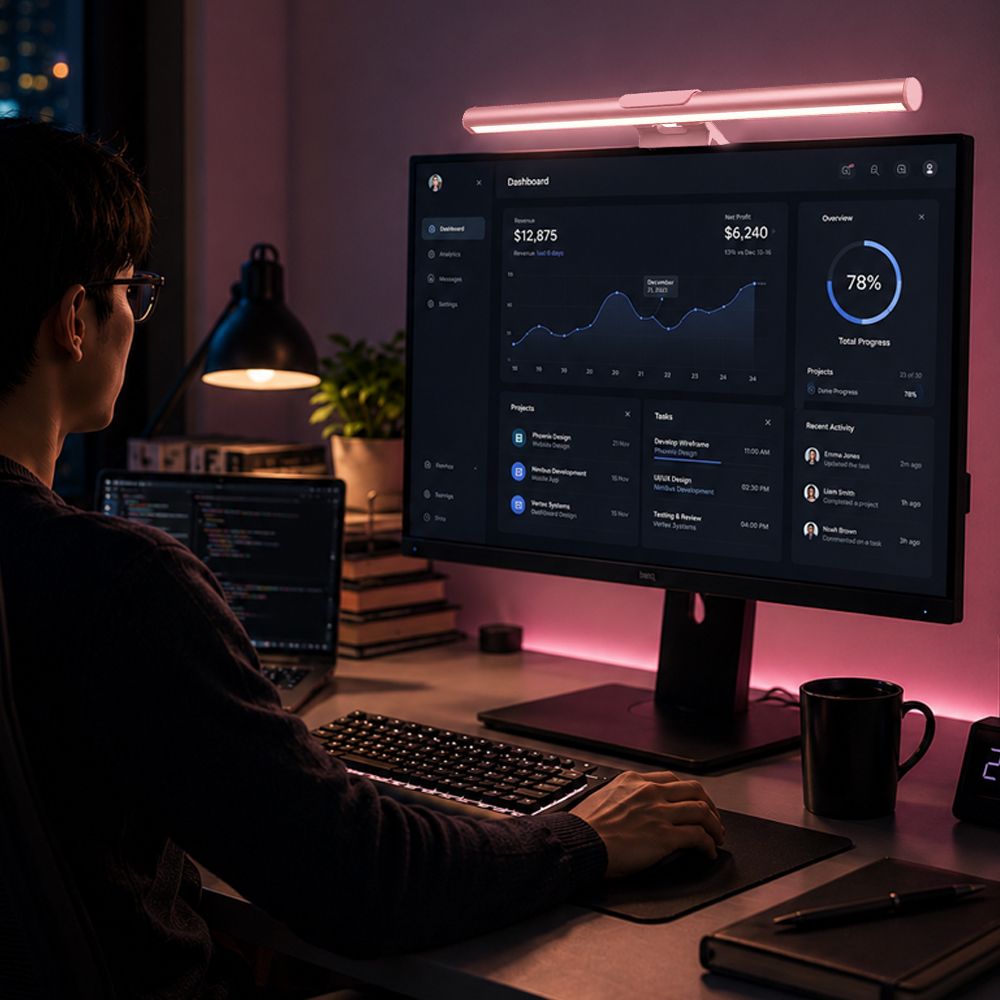 Умная Wi-Fi RGB-лампа для мони – обзор и цена Rgb Desk Lamp Smart