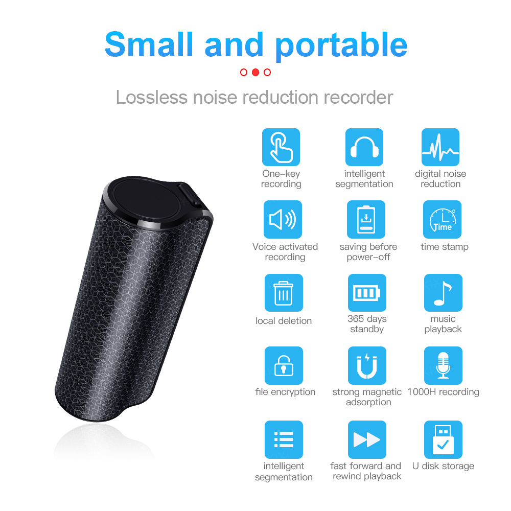Миниатюрный профессиональный ц – обзор и цена Voice Recorder Pen