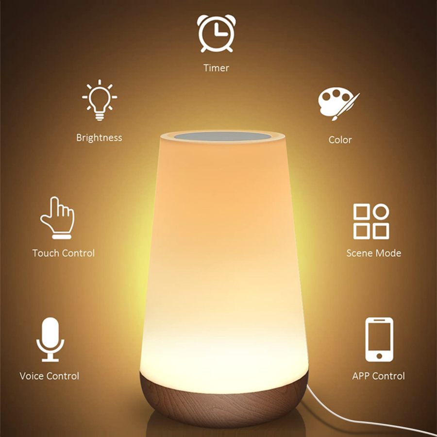 Умная настольная лампа Tuya с  – обзор и цена Rgb Desk Lamp Smart
