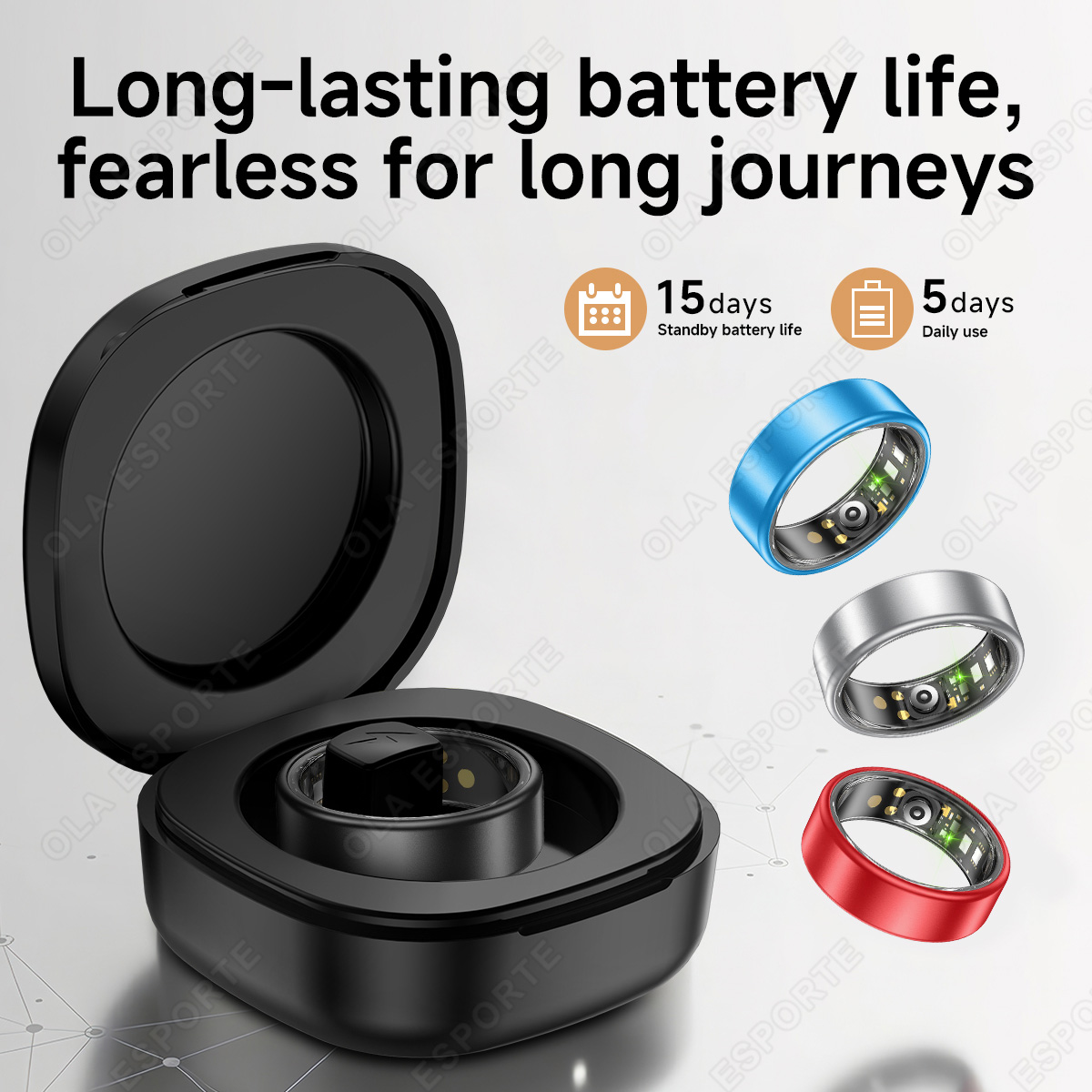 Новое умное кольцо с чехлом, м – обзор и цена Smart Ring Health