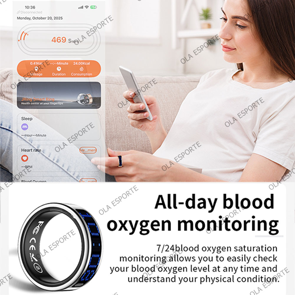 Новое ультратонкое легкое умно – обзор и цена Smart Ring Health