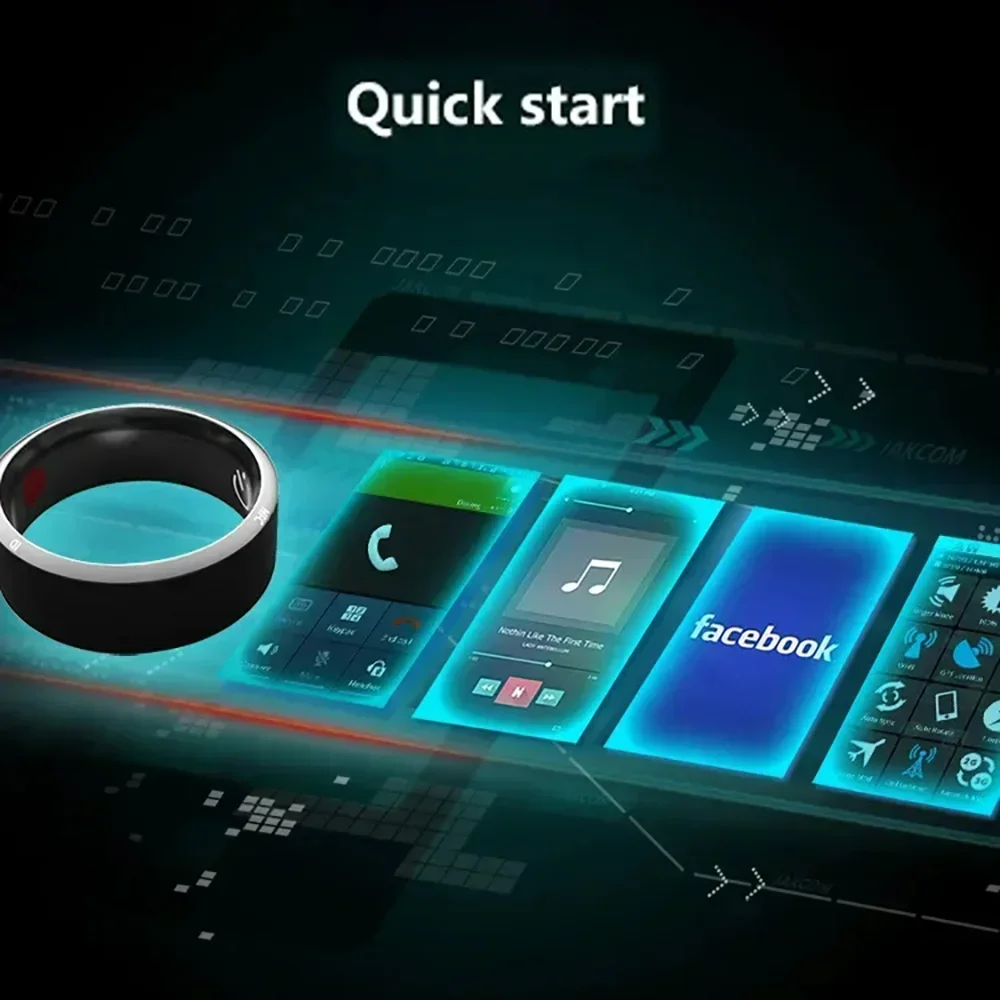 Модное умное кольцо с управлен – обзор и цена Nfc Tag Programmable