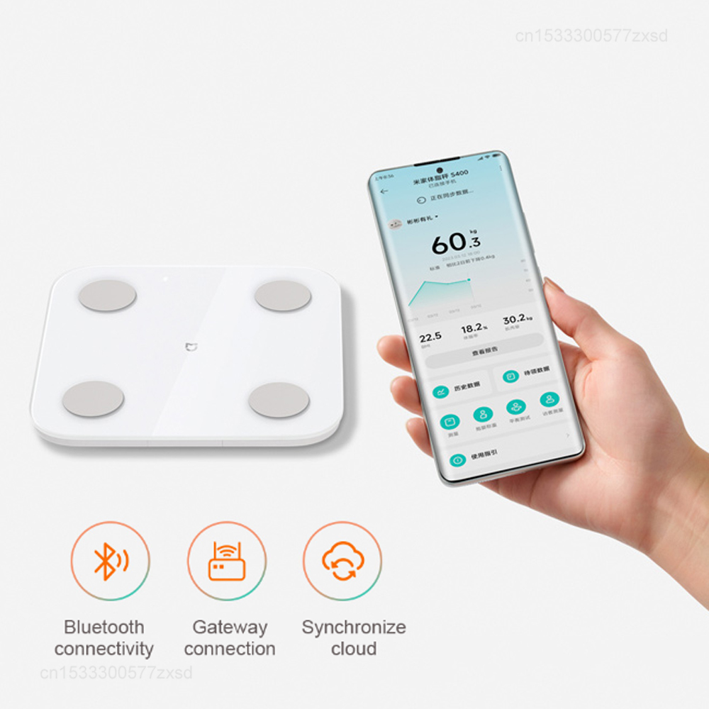 Умные весы Mijia S400 с Blueto – обзор и цена Body Fat Scale Smart
