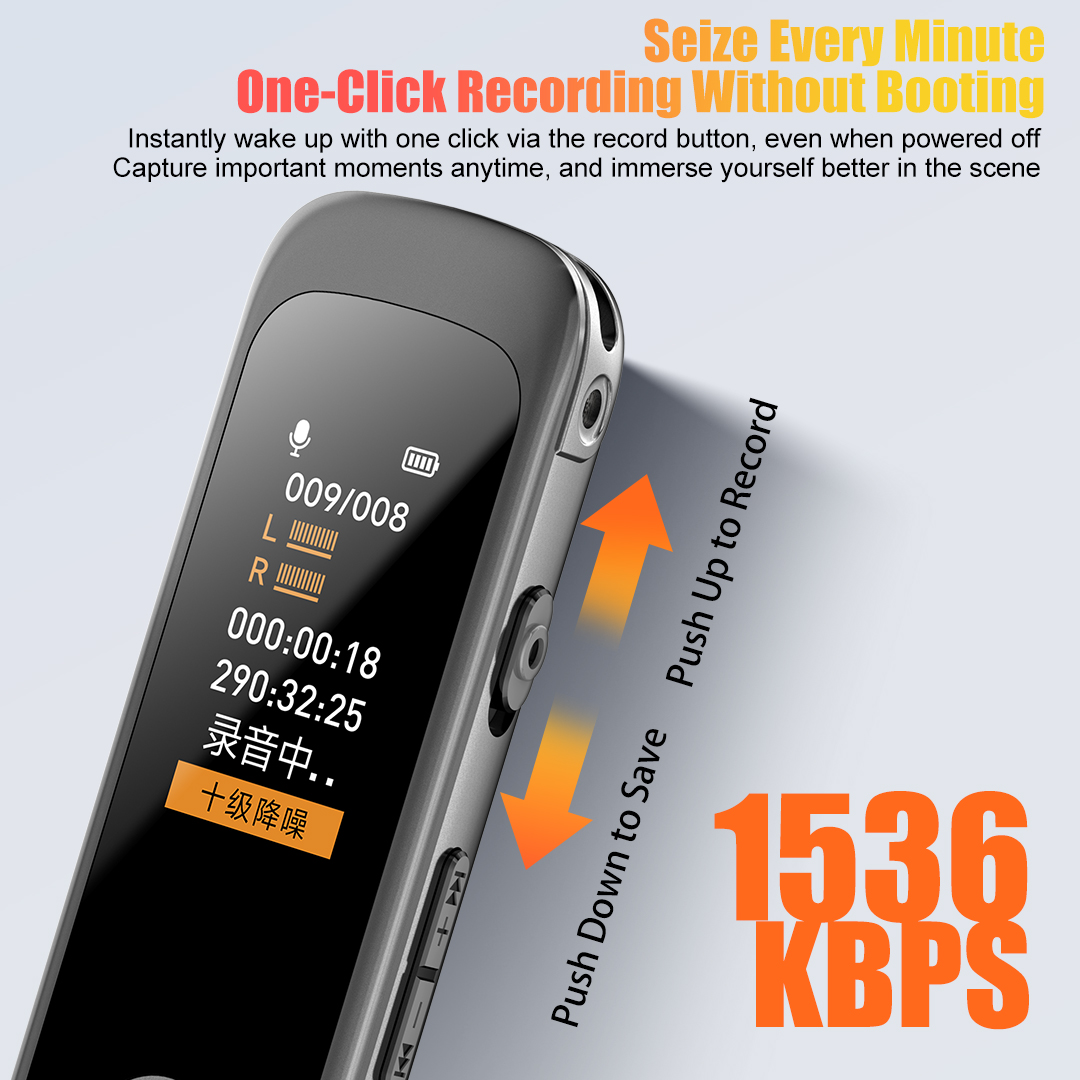 Мини-диктофон-ручка HD 1536Kbp – обзор и цена Voice Recorder Pen