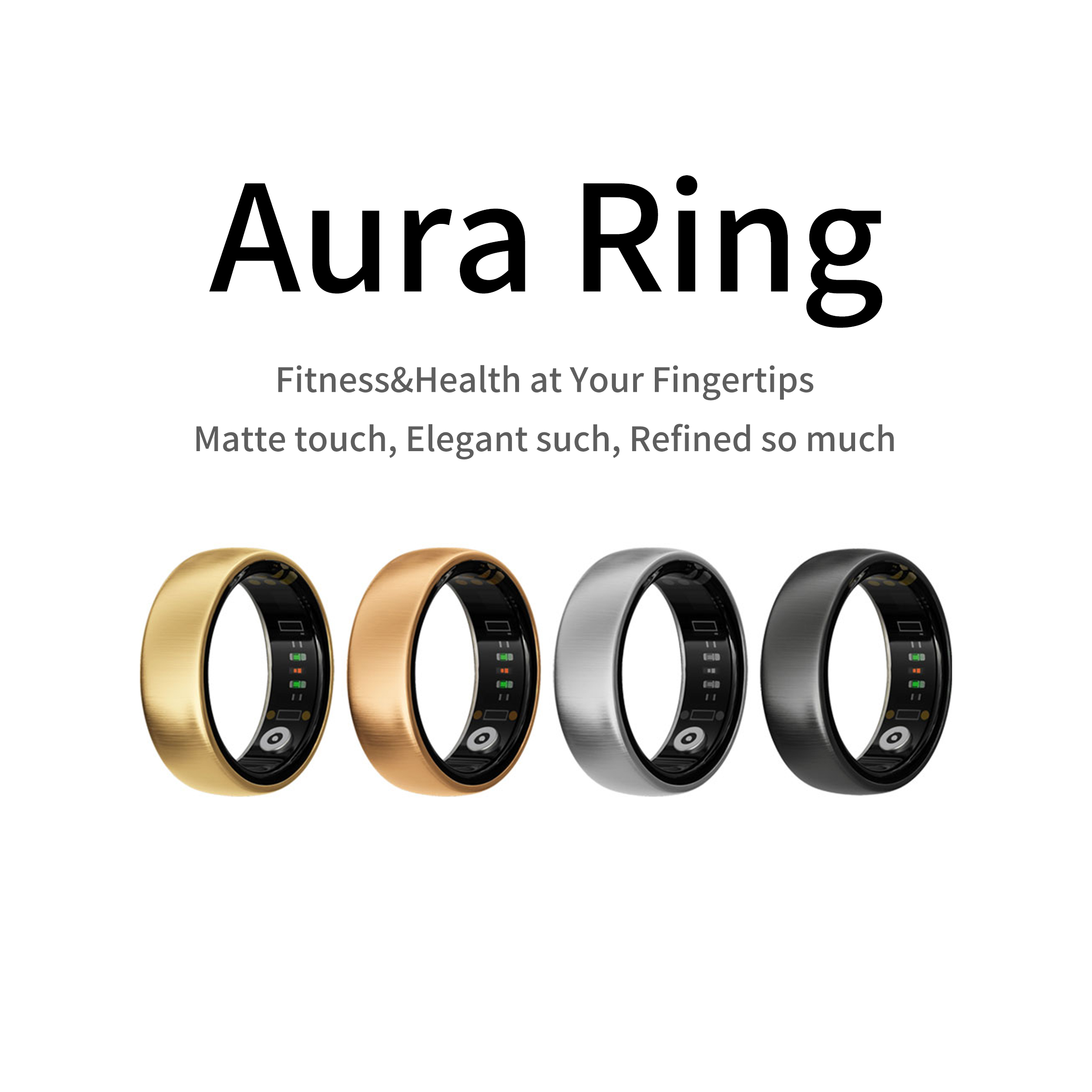 Умное кольцо AURA Matt Smart R – обзор и цена Smart Ring Health