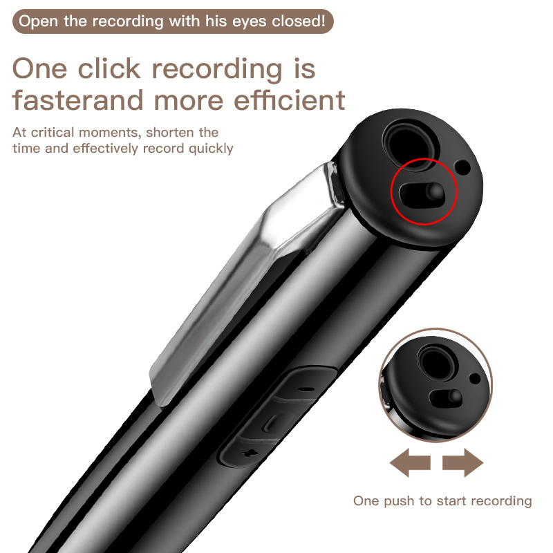 Цифровой диктофон-ручка с запи – обзор и цена Voice Recorder Pen