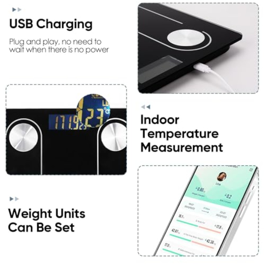 Умные Bluetooth-весы для измер – обзор и цена Body Fat Scale Smart