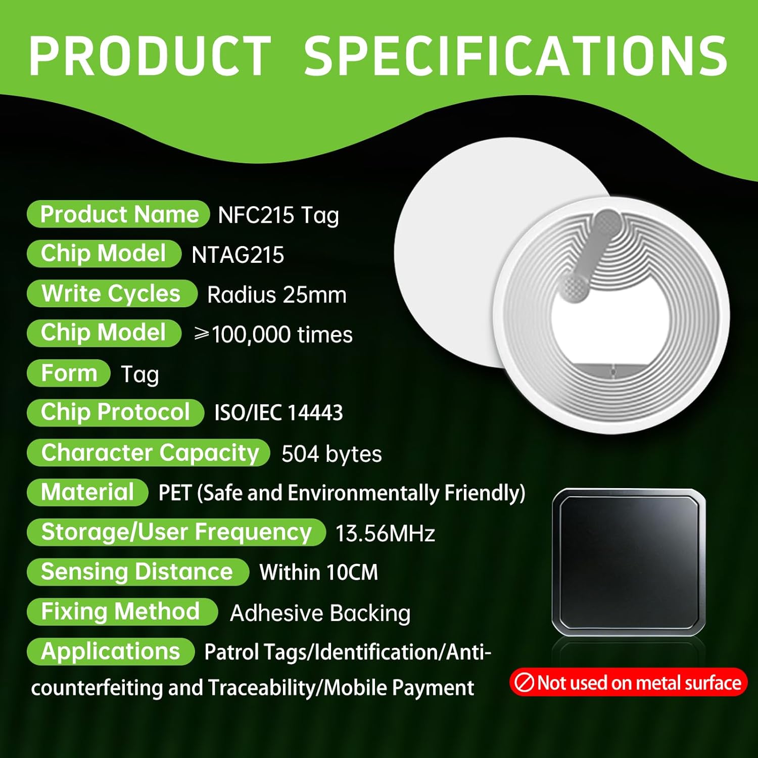 NFC-метки, клейкие NFC-наклейк – обзор и цена Nfc Tag Programmable