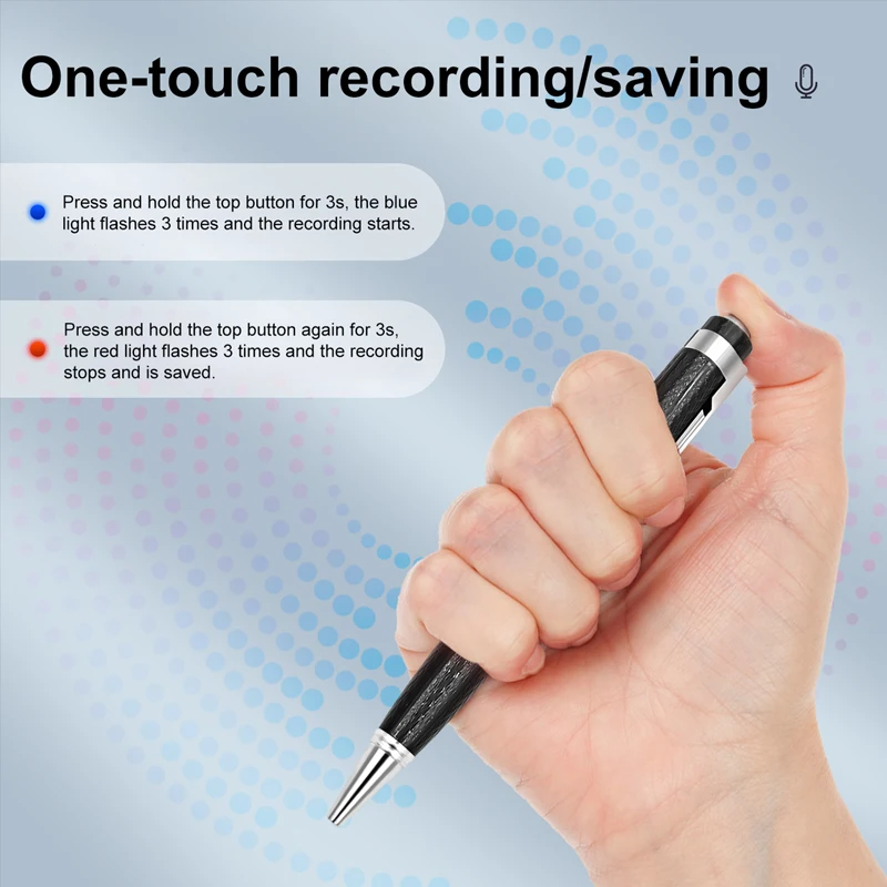 Портативный цифровой диктофон, – обзор и цена Voice Recorder Pen
