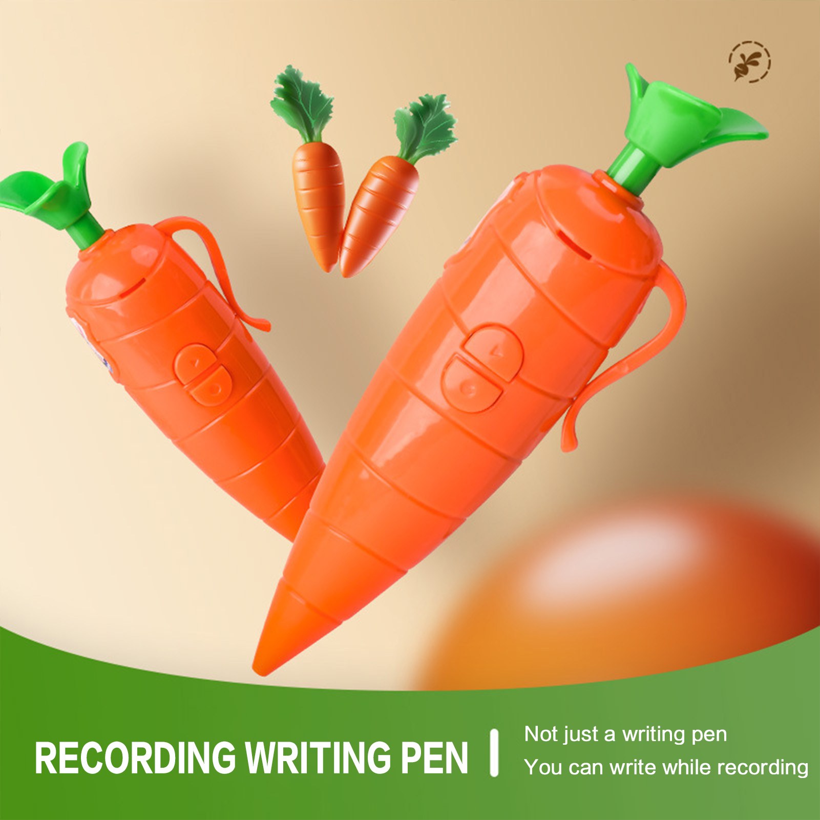Ручка-диктофон в форме морковк – обзор и цена Voice Recorder Pen