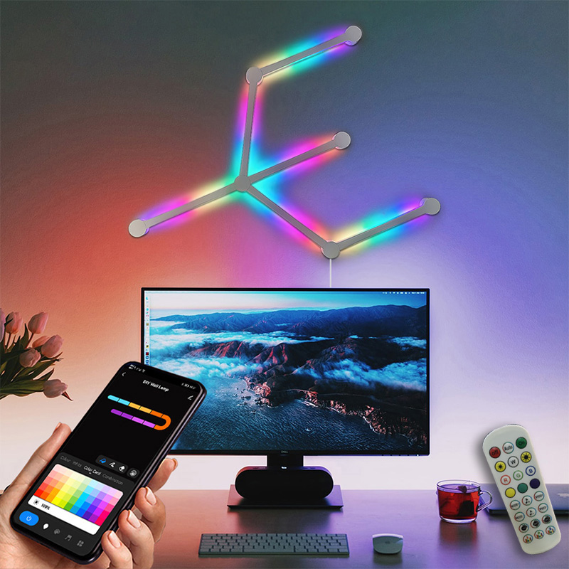 Световая панель RGB, управлени – обзор и цена Rgb Desk Lamp Smart