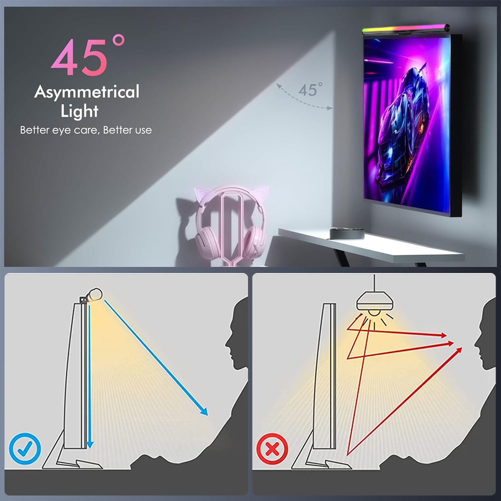 Умная Wi-Fi RGB-лампа для мони – обзор и цена Rgb Desk Lamp Smart