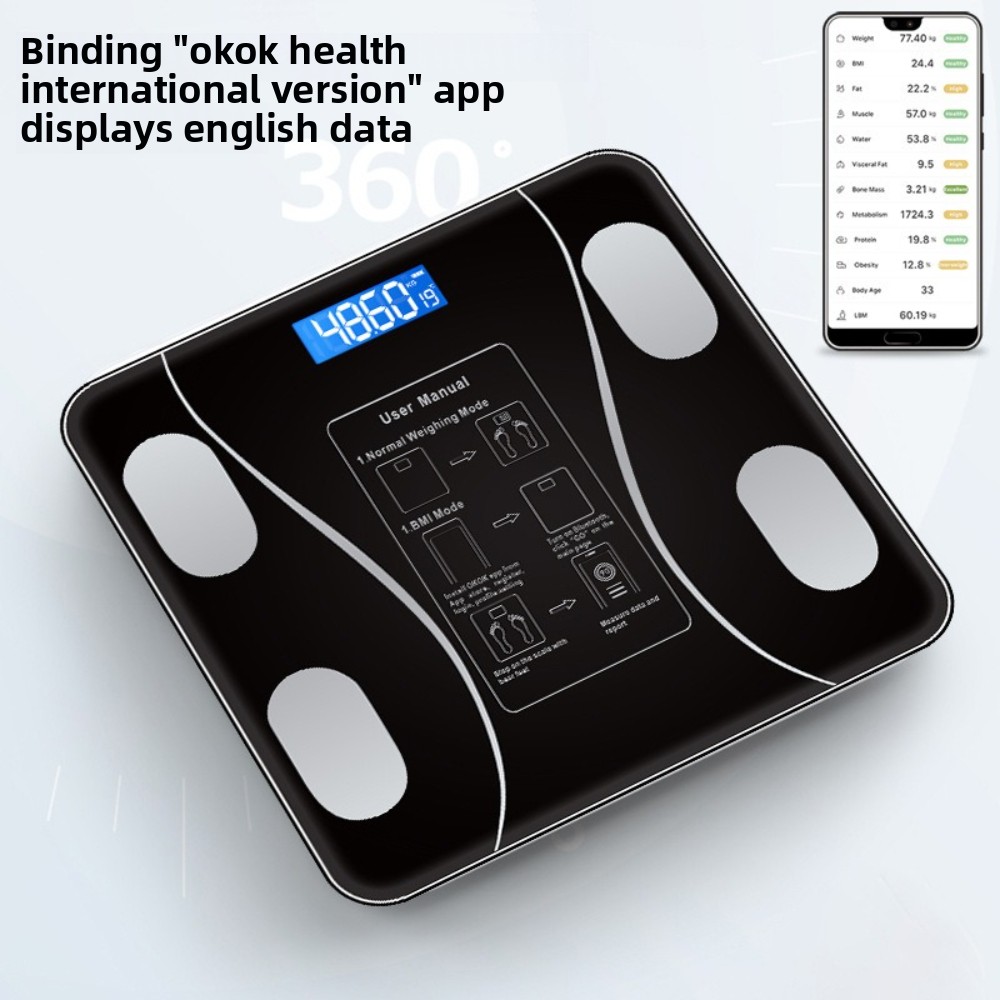 Перезаряжаемые умные электронн – обзор и цена Body Fat Scale Smart